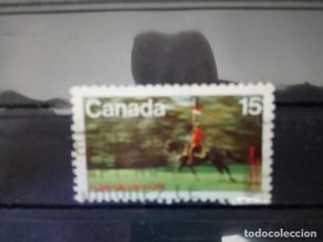Francobolli: CANADÁ 1973, POLICÍA MONTADA, YT 497